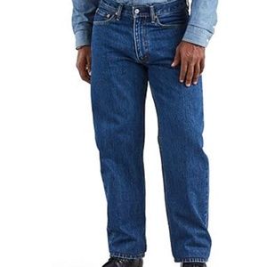 Levi's Men's 550-relaxed Fit, Dark Stonewash